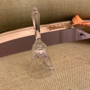 Elegant Clear Crystal Bell